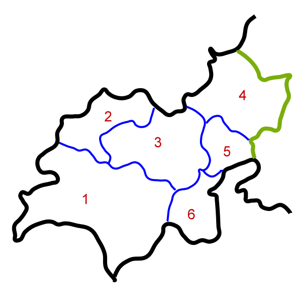 Carte du canton Pays de Saint-Aulaye